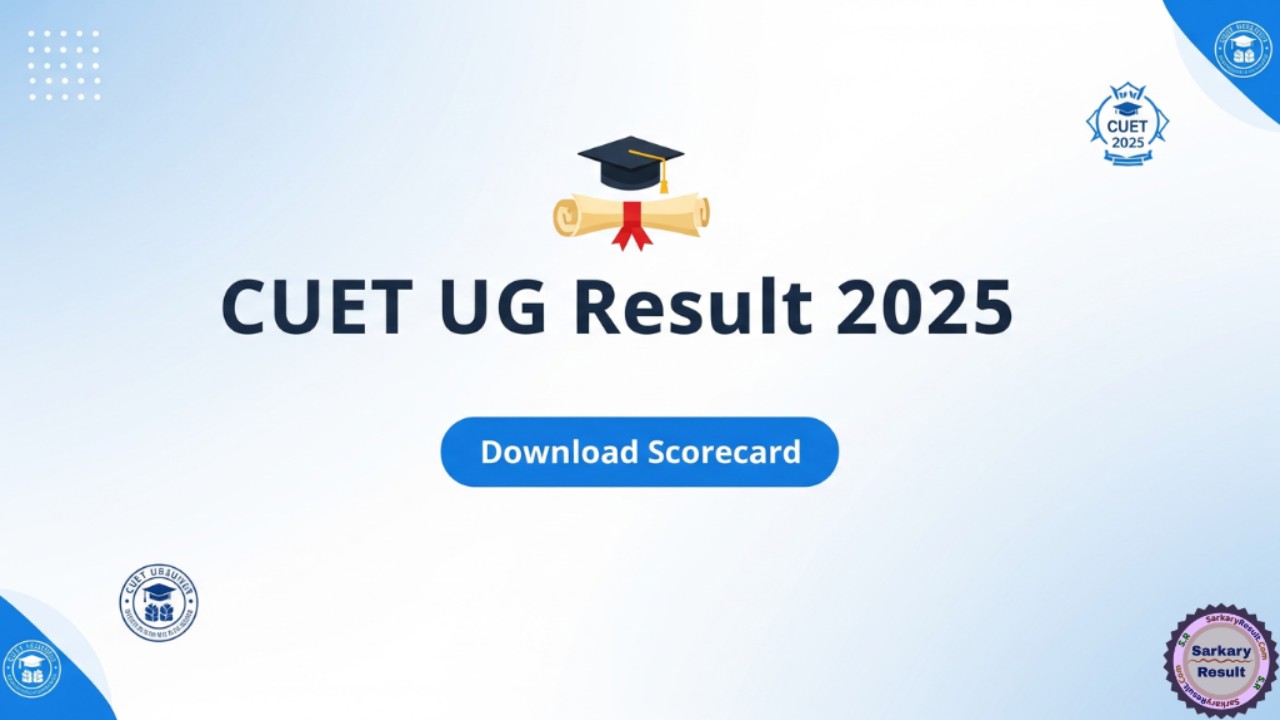 CUET UG Result 2025