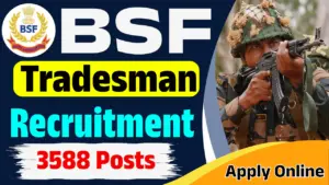 BSF Tradesman Recruitment 2025