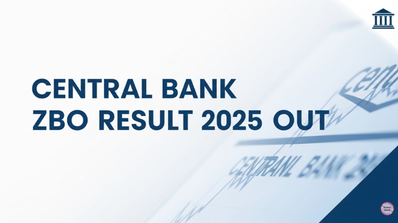 Central Bank ZBO Result 2025