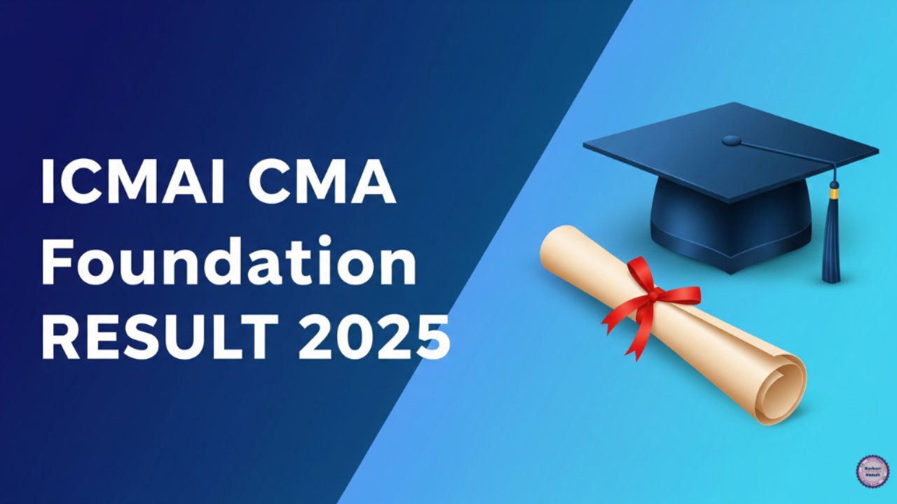 ICMAI CMA Foundation Result 2025