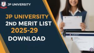 JP University 2nd Merit List 2025-29
