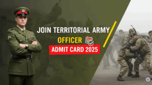 Join Territorial Army Officer Admit Card 2025