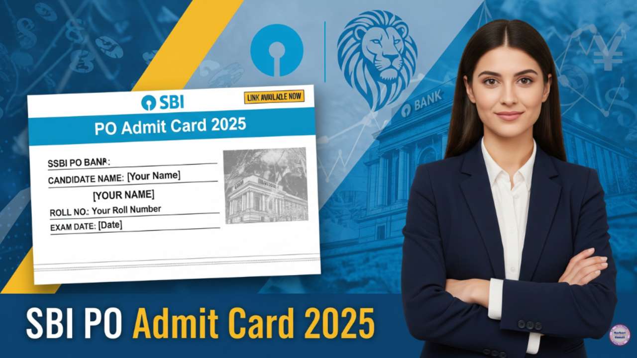 SBI PO Admit Card 2025