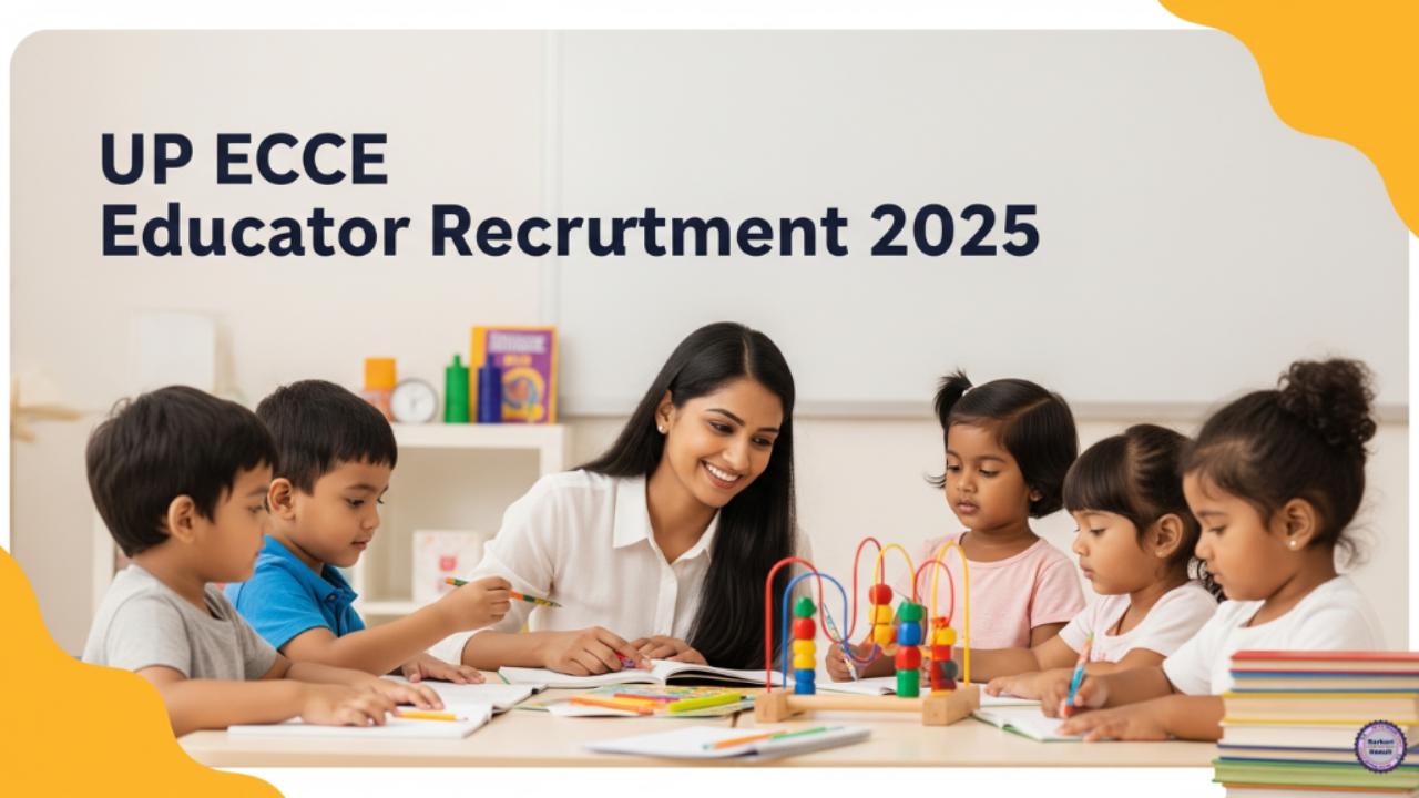UP ECCE Educator Recruitment 2025