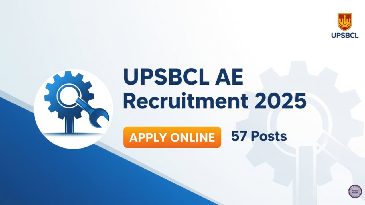 UPSBCL AE Recruitment 2025