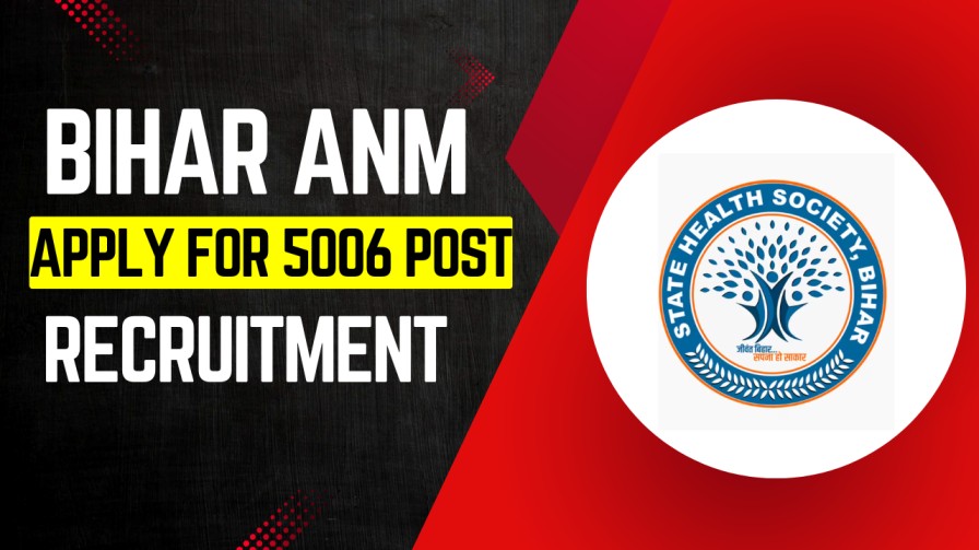 Bihar ANM Recruitment 2025
