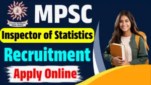 MPSC Inspector of Statistics Recruitment