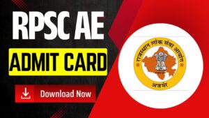 RPSC AE Admit Card 2025 